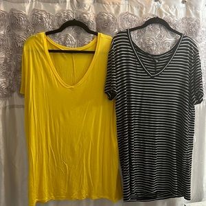 Halogen V Neck Tees (set)